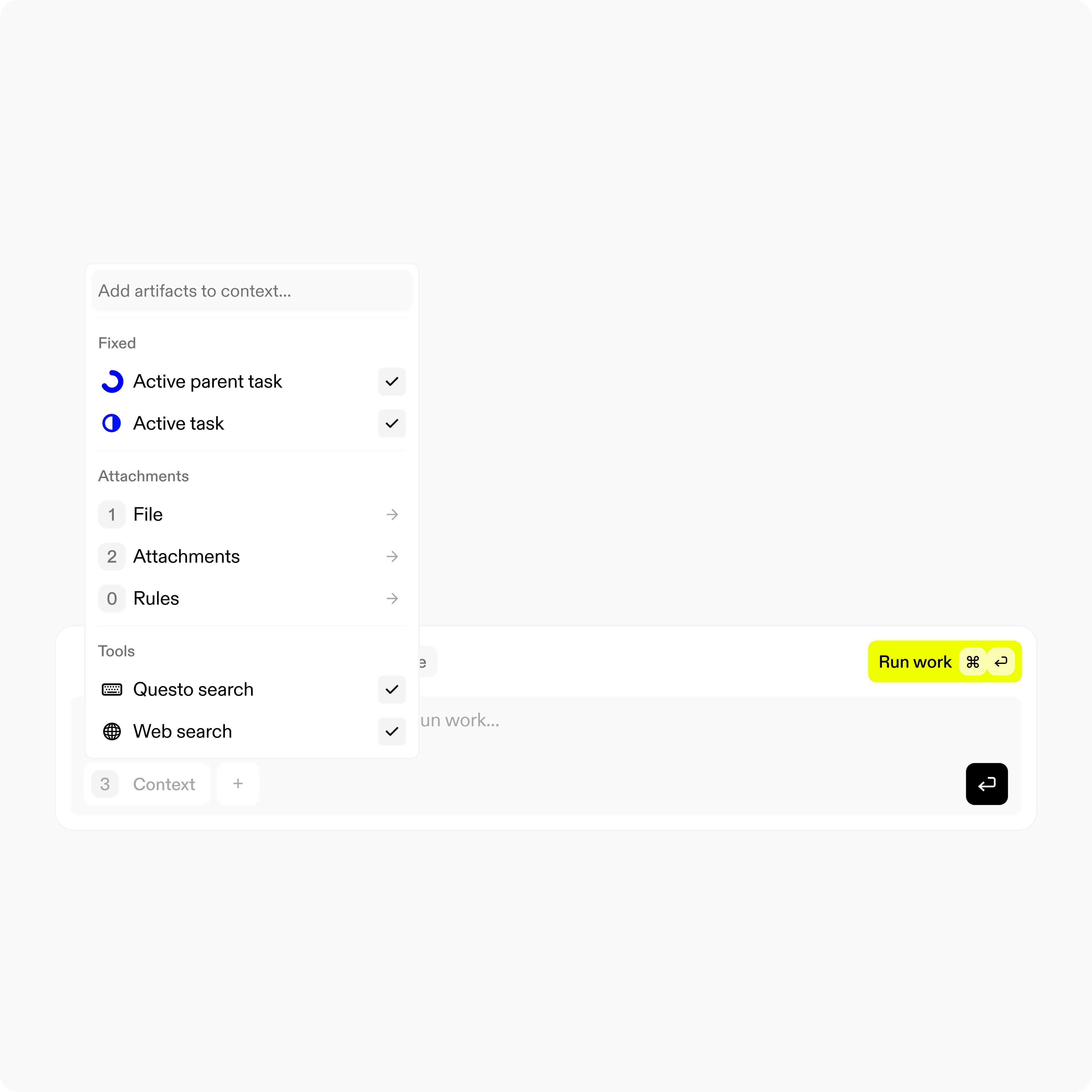Purpose-built context